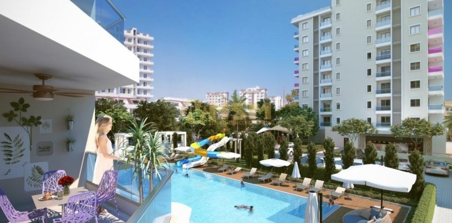 1+1 Leilighet i Alanya, Antalya, Tyrkia Nr. 179663
