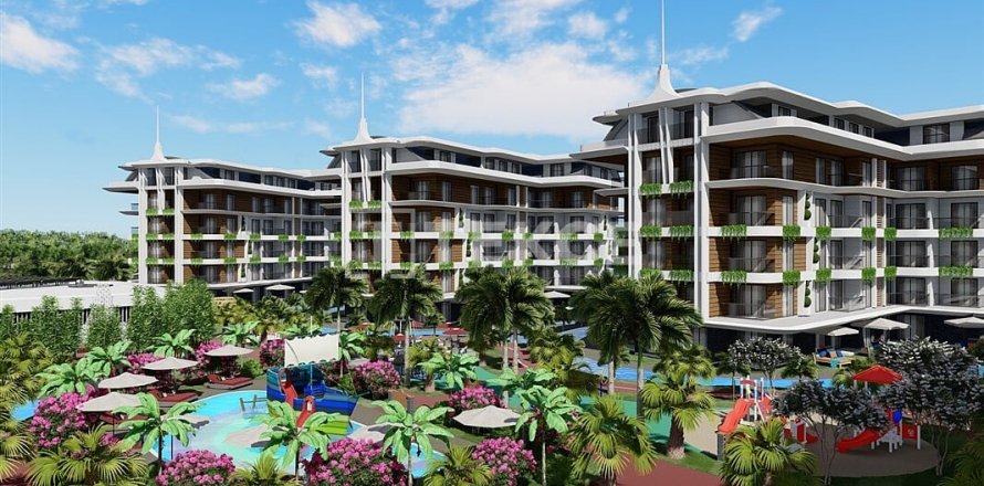 2+1 Takleilighet  i Alanya, Antalya, Tyrkia Nr. 175763