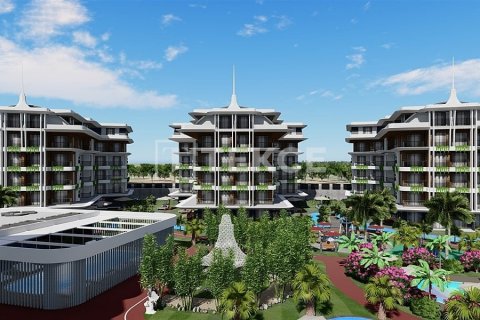 2+1 Takleilighet  i Alanya, Antalya, Tyrkia Nr. 175763 - 2