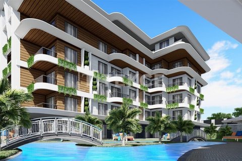 1+1 Leilighet  i Alanya, Antalya, Tyrkia Nr. 175762 - 6