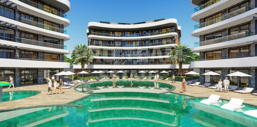 Lägenhet  i Oba, Antalya, Turkiet Nr. 177847