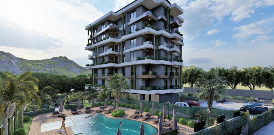 Daire  1+1  Avsallar, Antalya, Türkiye №179966