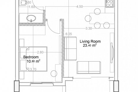 1+1 Apartment in Yekta Green Life Gazipasa Residence, Gazipasa, Antalya, Turkey No. 160760