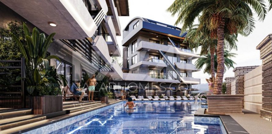 1+1 Apartment  in Cikcilli, Antalya, Turkey No. 189783