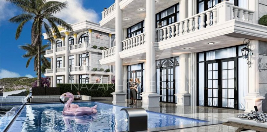 3+1 Apartment  in Alanya, Antalya, Turkey No. 189784