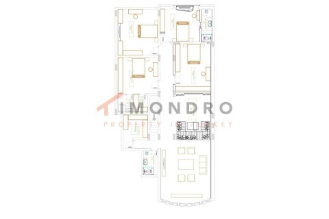 5+1 Villa  i Bahceli, Girne,  Nr. 184071 - 9