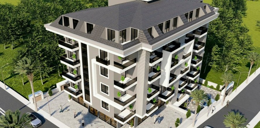 1+1 Leilighet i Mahmutlar, Antalya, Tyrkia Nr. 180034