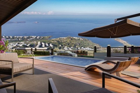 3+1 Villa i Yalikavak, Mugla, Turkiet Nr. 176673 - 4