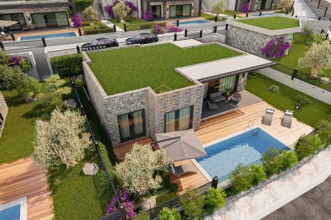 3+1 Villa i Yalikavak, Mugla, Turkiet Nr. 176673 - 14
