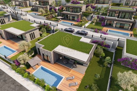 3+1 Villa i Yalikavak, Mugla, Turkiet Nr. 176673 - 10