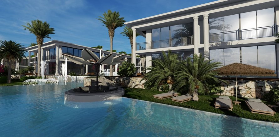 Villa Aloha Beach Resort 3+1, Esentepe, Girne,  №161346