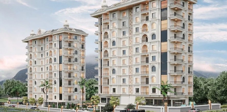 1+1 Leilighet  i Mahmutlar, Antalya, Tyrkia Nr. 179862