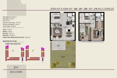 Продажа квартиры  в Анталье, Турция 1+1, 48м2, №167390 – фото 13
