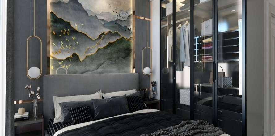 2+1 Lejlighed i Exodus Riverside Residence Demirtas, Demirtas, Alanya, Antalya, Tyrkiet Nr. 164815
