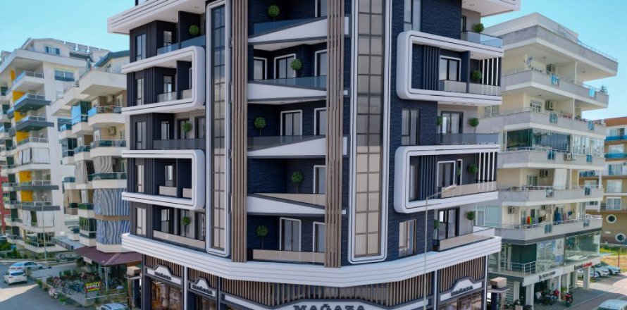 1+1 Lägenhet  i Alanya, Antalya, Turkiet Nr. 171157