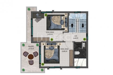 Продажа виллы в Аланье, Анталье, Турция 3+1, 221м2, №193054 – фото 3