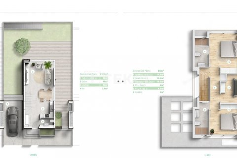 3+1 Villa i Girne, Nr. 167760 - 29
