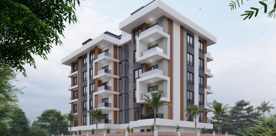 1+1 Lejlighed i Alanya, Antalya, Tyrkiet Nr. 170178