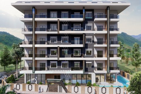 2+1 Lejlighed  i Alanya, Antalya, Tyrkiet Nr. 169595