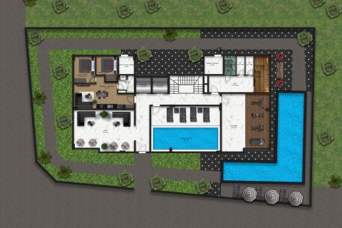 Продажа квартиры в Аланье, Анталье, Турция 2+1, 110м2, №169595 – фото 27
