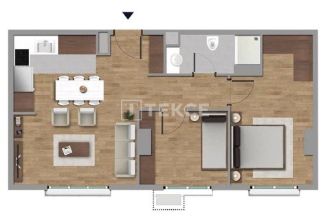 Apartment for sale  in Istanbul, Turkey, 1 bedroom, 51m2, No. 188074 – photo 18