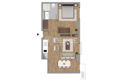 Apartment for sale  in Istanbul, Turkey, 1 bedroom, 51m2, No. 188074 – photo 15