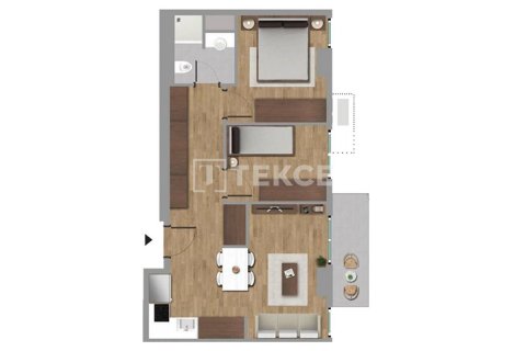 Apartment for sale  in Istanbul, Turkey, 1 bedroom, 51m2, No. 188074 – photo 19