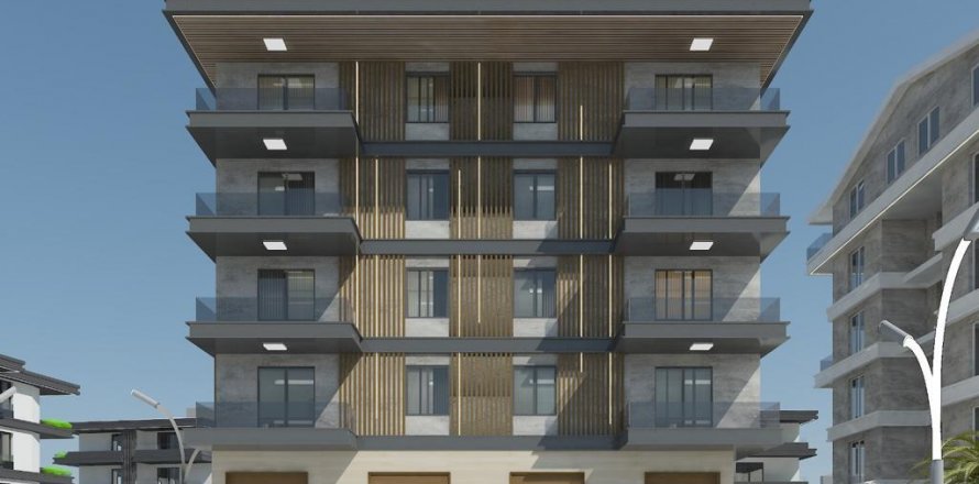 2+1 Leilighet i Alanya, Antalya, Tyrkia Nr. 185752