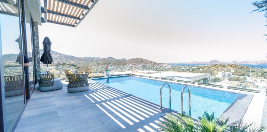 5+1 Villa  i Bodrum, Mugla, Tyrkiet Nr. 179051