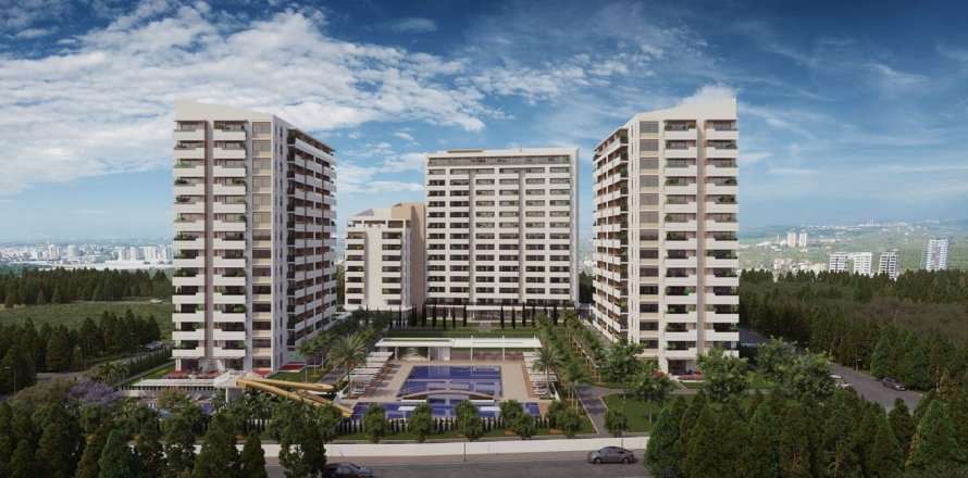 Квартира 1+1 в Мерсине, Турция №180029