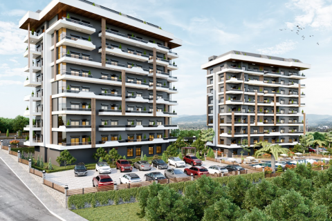 1+1 Leilighet  i Konakli, Antalya, Tyrkia Nr. 179980