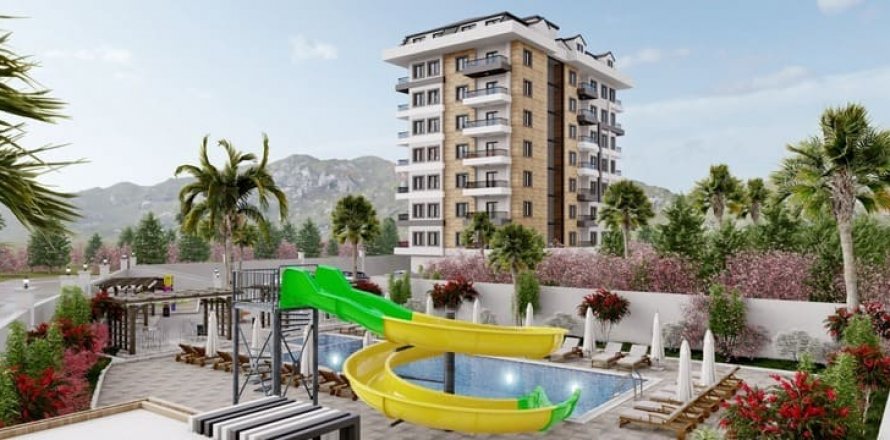 1+1 Lejlighed  i Demirtas, Alanya, Antalya, Tyrkiet Nr. 179931