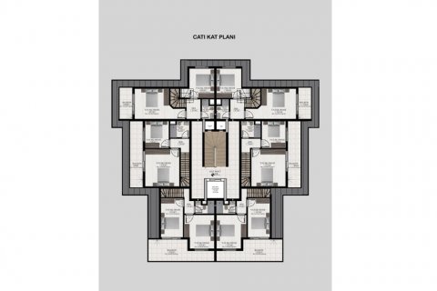 Leilighet i Alanya, Antalya, Tyrkia Nr. 163723 - 16