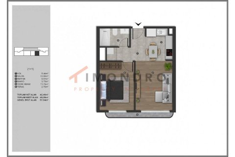 2+1 Leilighet  i Kâğıthane, Istanbul, Tyrkia Nr. 190218 - 15