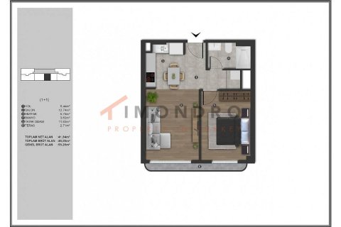 2+1 Leilighet  i Kâğıthane, Istanbul, Tyrkia Nr. 190218 - 20
