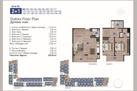Продажа квартиры в Анталье, Турция 1+1, 58м2, №165746 – фото 28