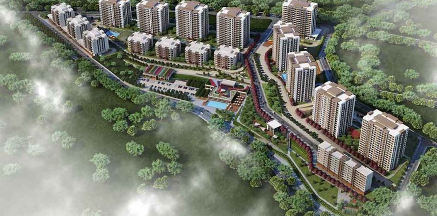4+1 Leilighet  i Istanbul, Tyrkia Nr. 173798
