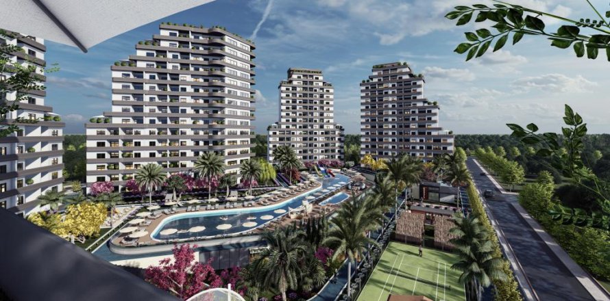 آپارتمان در Mersin ، ترکیه 99 متر مربع. شماره 186371