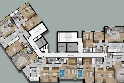 Lejlighed  i Zeytinburnu, Istanbul, Tyrkiet Nr. 183783 - 23