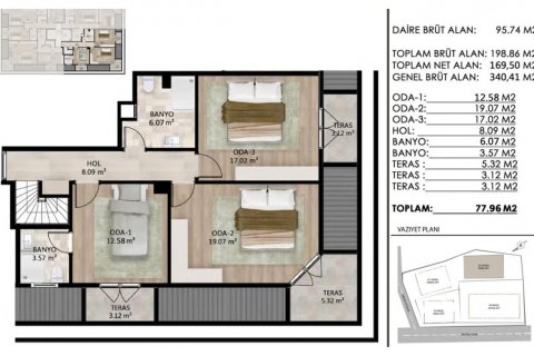 Продажа квартиры в Бешикташе, Стамбуле, Турция 3 комн., 59м2, №183784 – фото 14