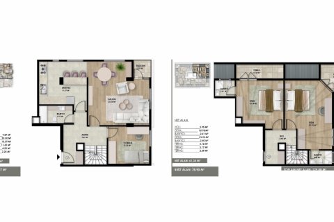 Продажа квартиры в Бешикташе, Стамбуле, Турция 3 комн., 59м2, №183784 – фото 10