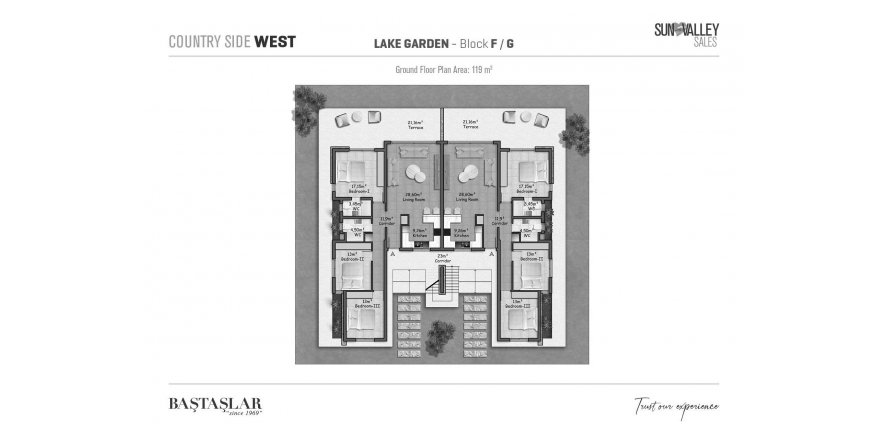 3+1 Lägenhet i Lake Garden Village, Nr. 188975