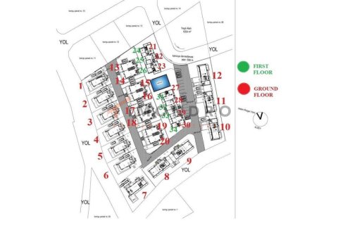 Apartment for sale in Northern Cyprus, 2 bedrooms, 82m2, No. 171778 – photo 19