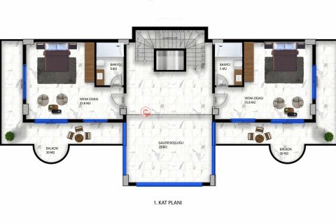 Villa for sale in Alanya, Antalya, Turkey, 5 bedrooms, 593m2, No. 161445 – photo 28
