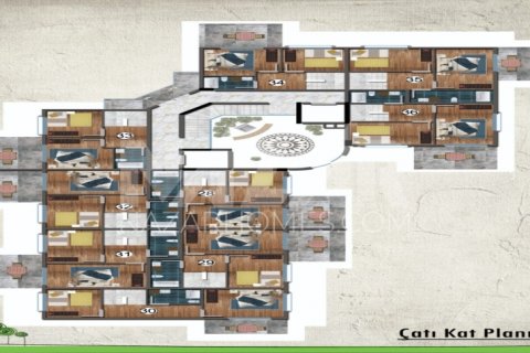 Apartment for sale in Alanya, Antalya, Turkey, 1 bedroom, 42m2, No. 189803 – photo 20