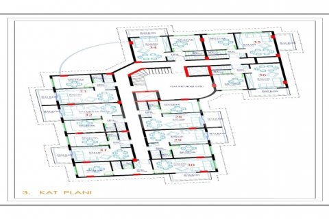 Apartment for sale in Alanya, Antalya, Turkey, 1 bedroom, 42m2, No. 189803 – photo 22