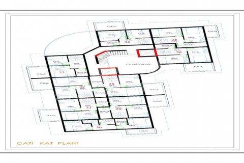Apartment for sale in Alanya, Antalya, Turkey, 1 bedroom, 42m2, No. 189803 – photo 23