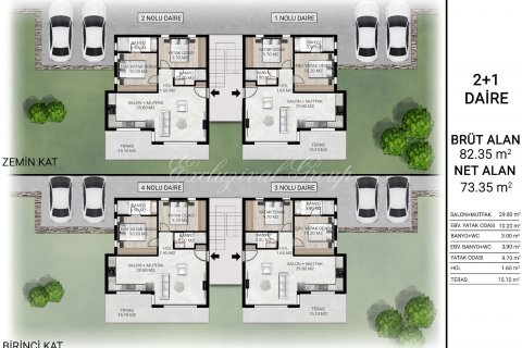 Villa 2+1 Bodrum, Muğla, Türkiye №179119 - 11