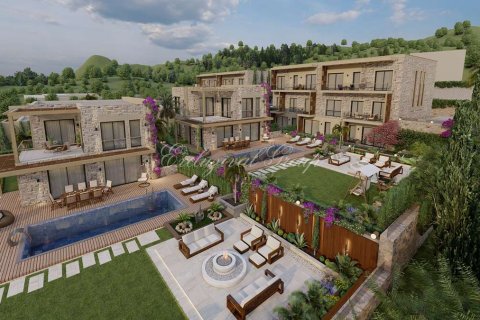 2+1 Villa  i Bodrum, Mugla, Tyrkia Nr. 179244 - 22