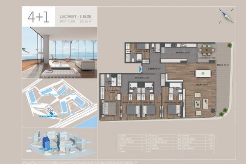 Продажа квартиры в Зейтинбурну, Стамбуле, Турция 3 комн., 136м2, №168491 – фото 13